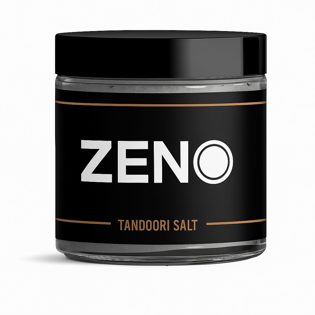 Zeno Blends Natural Tandoori Salt – Smoky, Spicy & Gourmet Blend